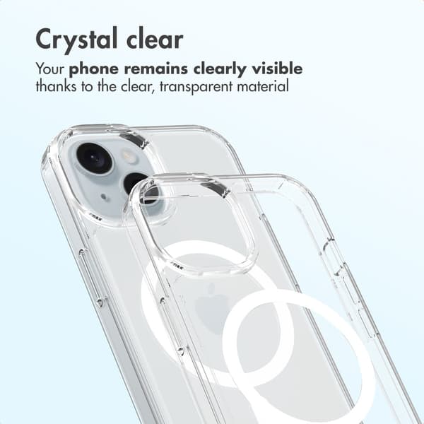 Accezz Xtreme Impact Baksida MagSafe för Apple iPhone 15 - Transparent