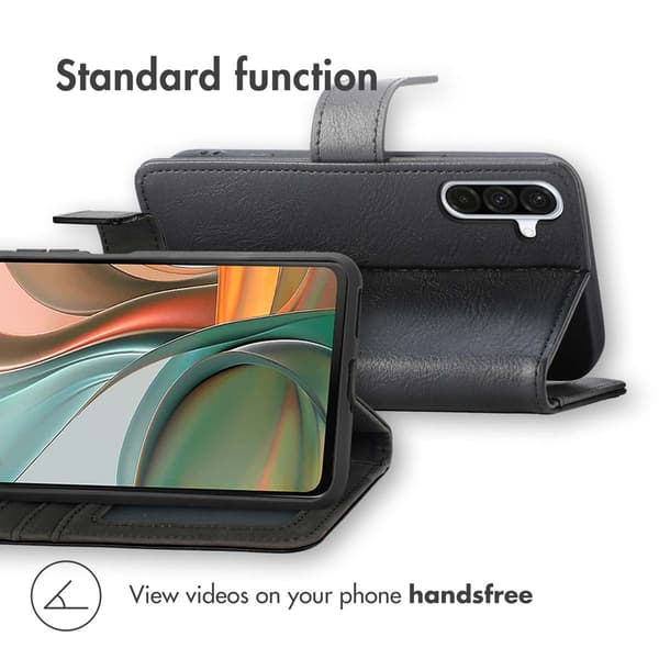 imoshion Luksus bogomslag til Samsung Galaxy A36 - Sort