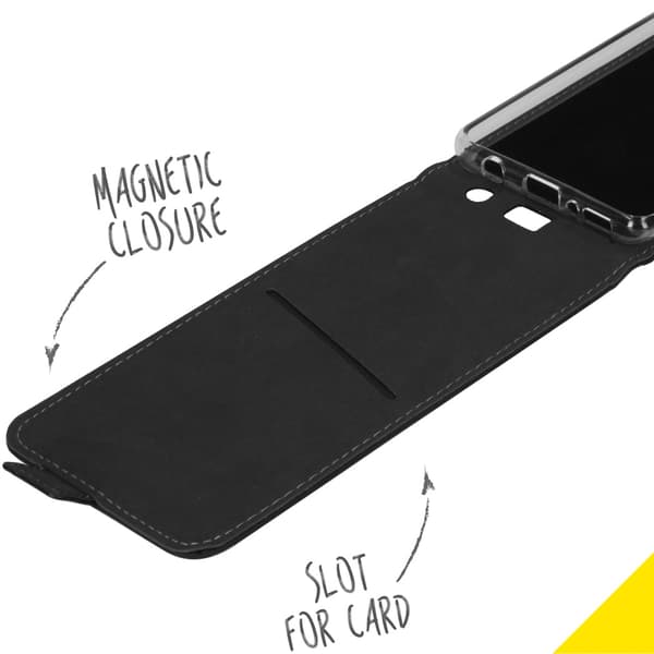 Accezz Flip-etui til Samsung Galaxy A41 - Sort
