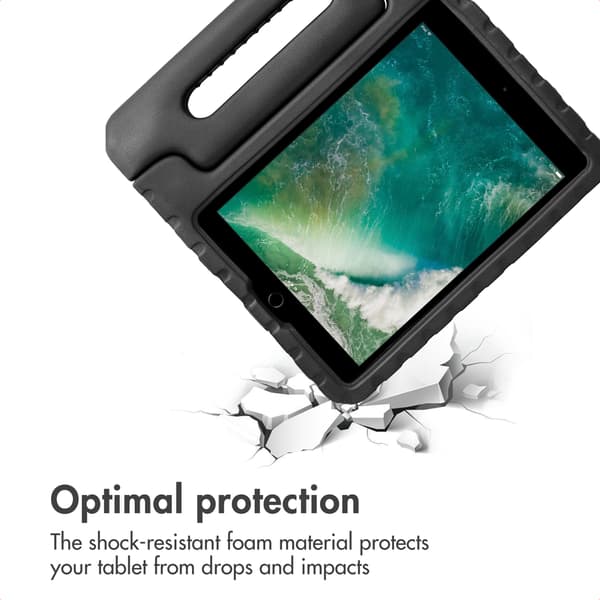 Kidsproof Back Cover With Handle for iPad (2018) / (2017)  - Black