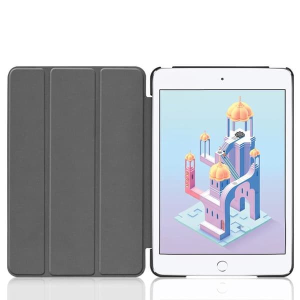 Trifold bogomslag til Apple iPad Mini 5 (2019) / Mini 4 (2015) - Sort