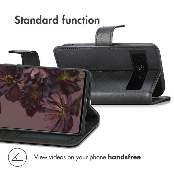 imoshion Luksus bogomslag til Google Pixel 7 Pro - Sort