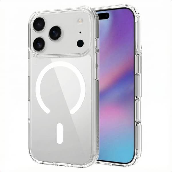 Accezz Xtreme Impact Baksida MagSafe för Apple iPhone 17 Pro - Transparent