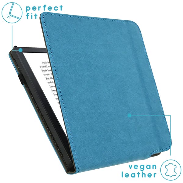 imoshion Stand Flipcase for Kobo Libra H2O  - Light blue