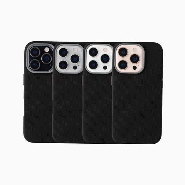 Accezz Mesh bagsidecover med MagSafe til Apple iPhone 16 Pro - Sort