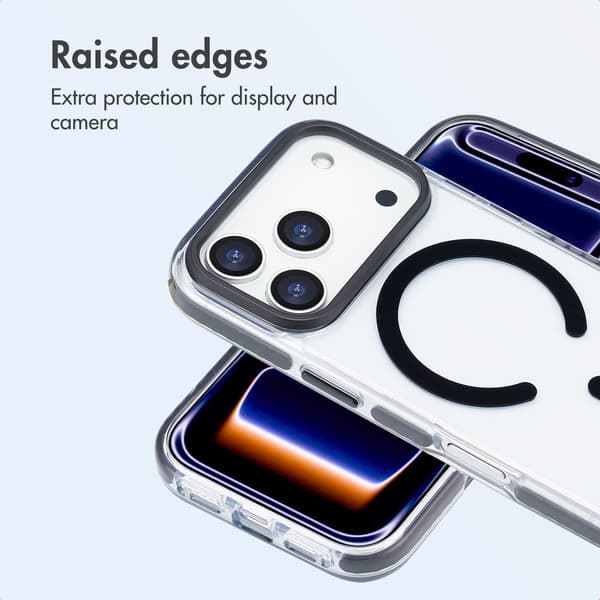 imoshion Combat MagSafe bagsidecover til Apple iPhone 17 Pro - Sort