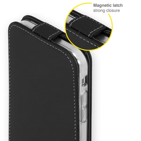 Accezz Flip-etui til Apple iPhone 13 Pro - Sort