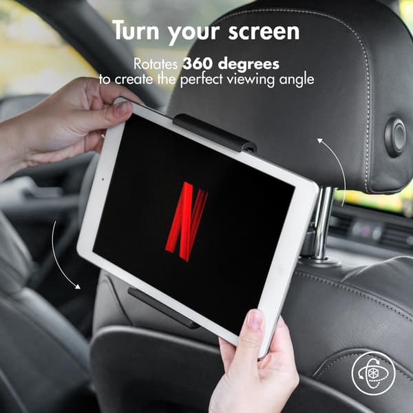 imoshion Car tablet holder - Adjustable - Universal - Black
