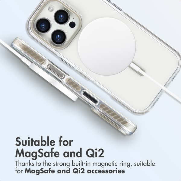 imoshion Combat MagSafe Baksida för Apple iPhone 16 Pro - Grå