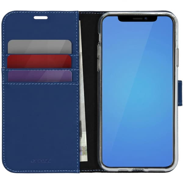 Accezz Wallet softcase bogomslag til Apple iPhone 11 Pro Max - Blå