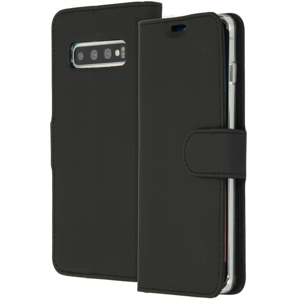 Accezz Wallet softcase bogomslag til Samsung Galaxy S10 - Sort