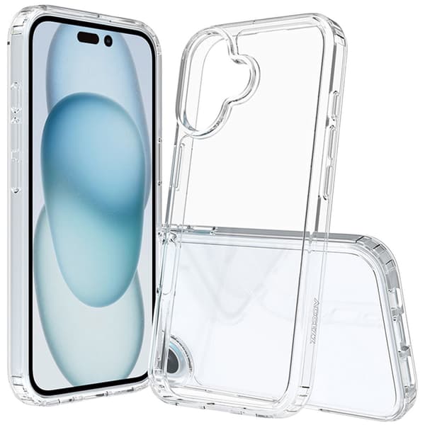 Accezz Xtreme Impact bagside-cover til Apple iPhone 16 - Transparent