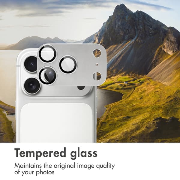 imoshion Kameraskydd glas 2-packför Apple iPhone 18 Pro - Silver