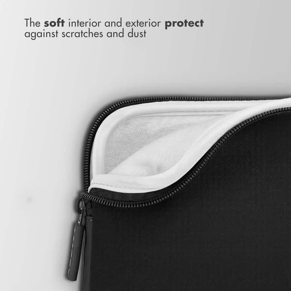 Accezz Laptop sleeve 17 tommer - Sort