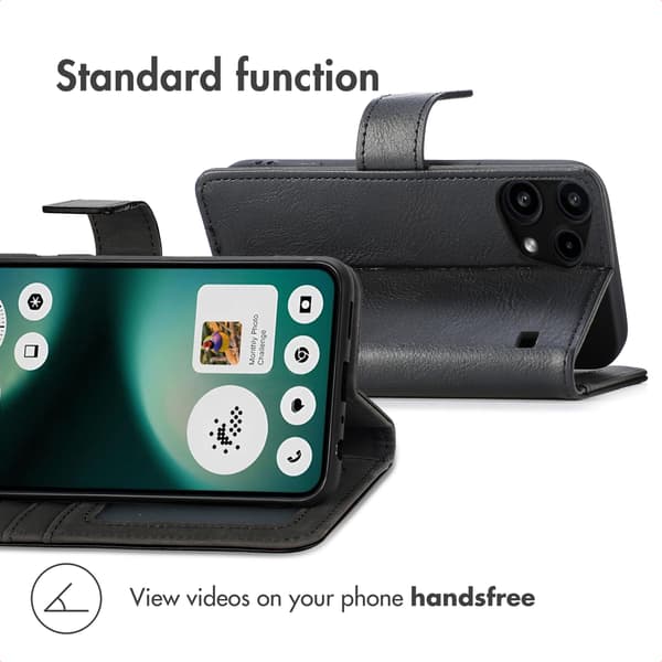 imoshion Luksus bogomslag til Nothing Phone (3a) Lite - Sort