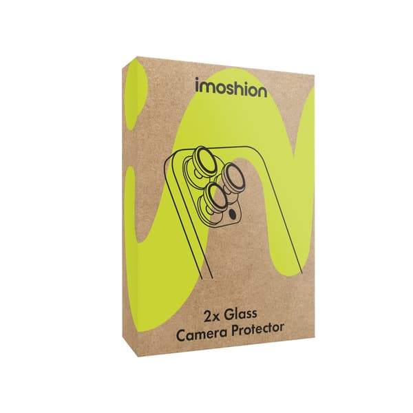 imoshion Kameraskydd glas 2-packför Apple iPhone 17 Pro Max - Silver