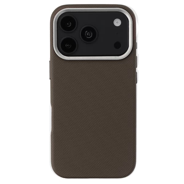 Accezz Mesh bagsidecover med MagSafe til Apple iPhone 17 Pro Max - Brun