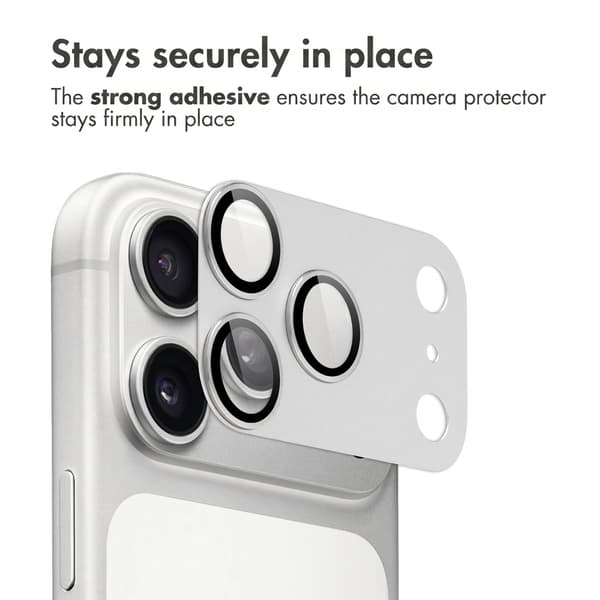 imoshion Kameraskydd glas 2-packför Apple iPhone 18 Pro Max - Silver