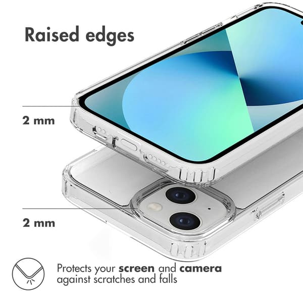 Accezz Xtreme Impact Baksida för Apple iPhone 13 - Transparent
