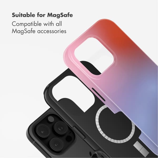 Selencia Vivid Baksida med MagSafe för Apple iPhone 16 Pro Max - Gradient Soft Blush