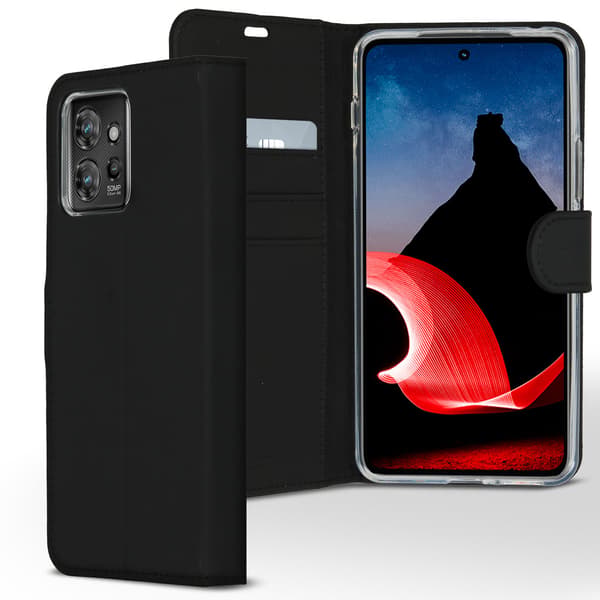 Accezz Wallet softcase bogomslag til Motorola ThinkPhone - Sort