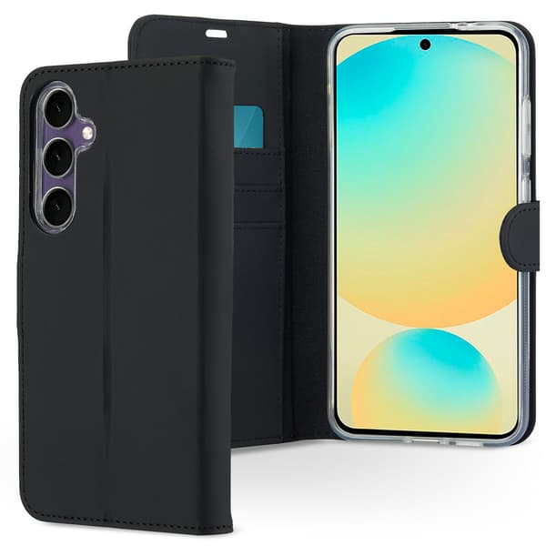 Accezz Wallet softcase bogomslag til Samsung Galaxy S24 FE - Sort