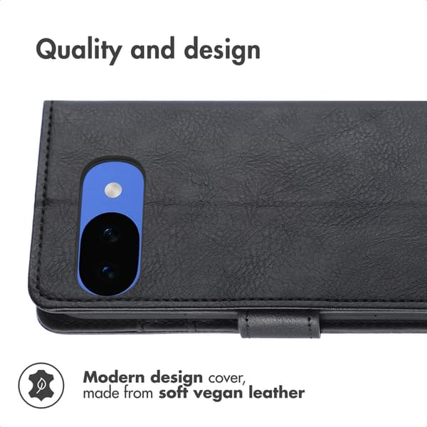 imoshion Luksus bogomslag til Google Pixel 10a - Sort