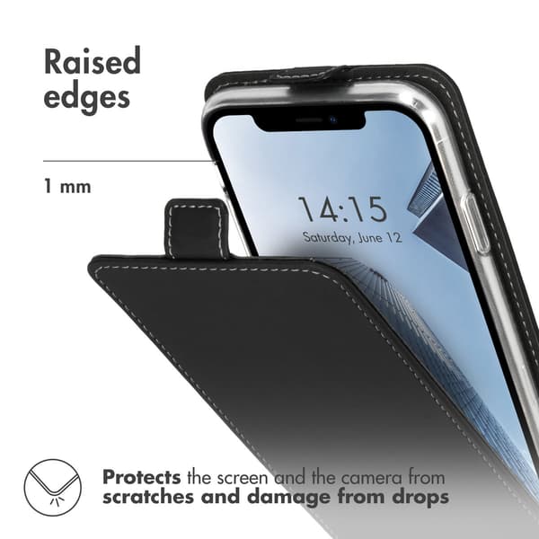 Accezz Flipfodral för Apple iPhone 11 - Svart