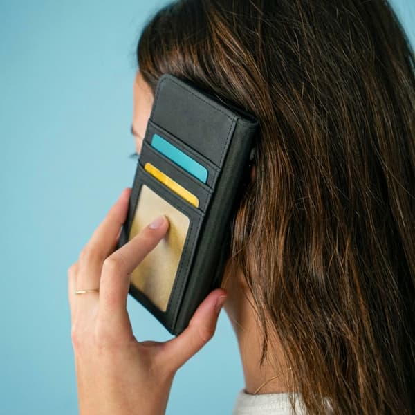 imoshion Luksus bogomslag til Nokia 3.4 - Sort