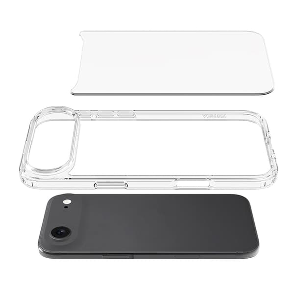 Accezz Xtreme Impact Baksida för Apple iPhone Air - Transparent