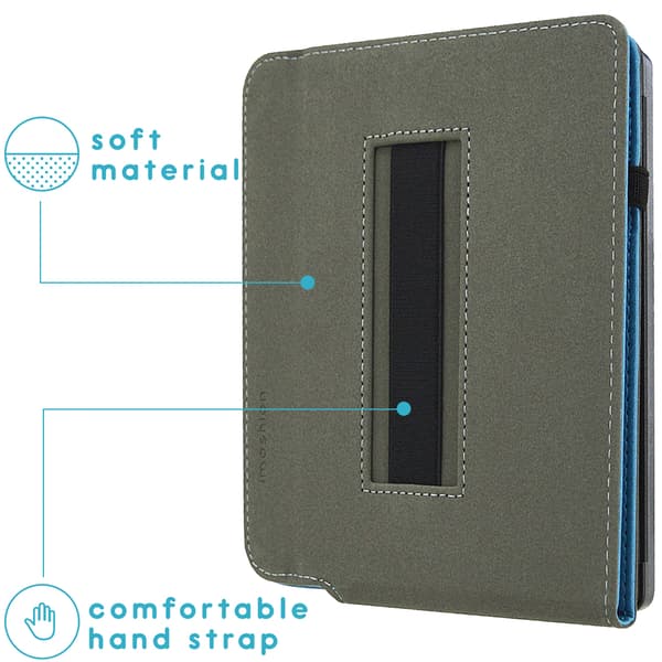 imoshion Stand Flipcase for Kobo Libra H2O  - Light blue
