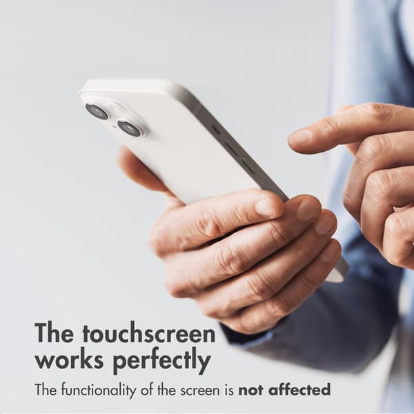 Accezz Härdat glas skärmskydd med applicator - 2-packför Apple iPhone 17 Pro Max
