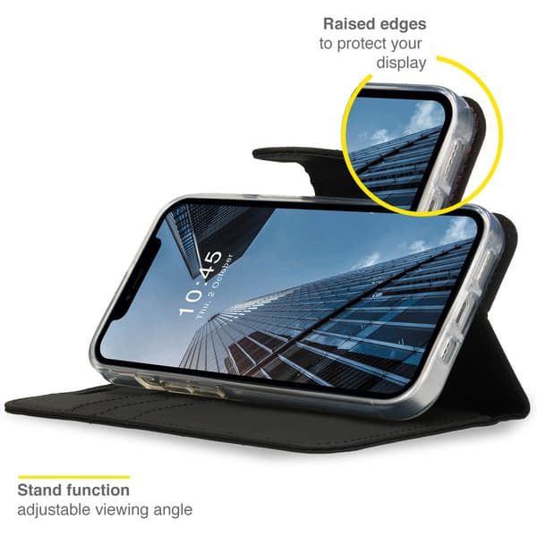 Accezz Plånbok Softcase Bokfodral för Apple iPhone 14 Plus - Svart