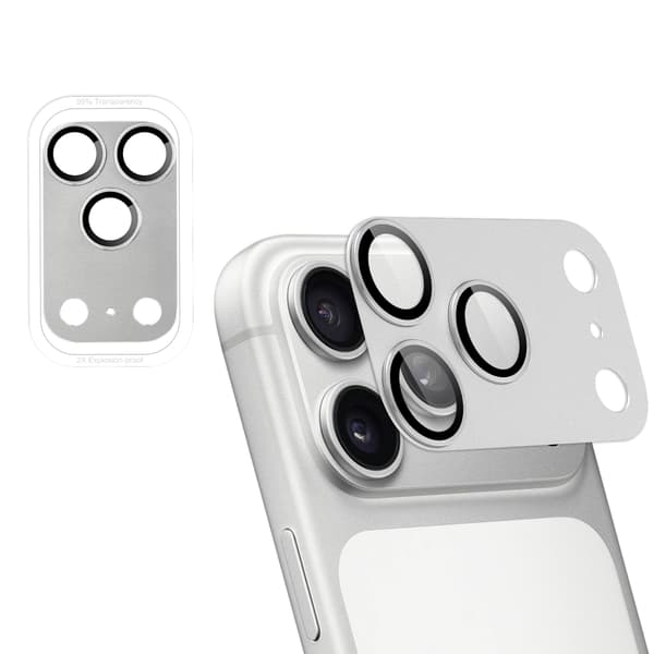 imoshion Kameraskydd glas 2-packför Apple iPhone 18 Pro - Silver