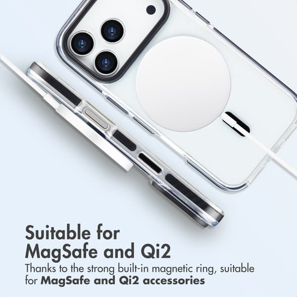 imoshion Combat MagSafe bagsidecover til Apple iPhone 17 Pro - Sort