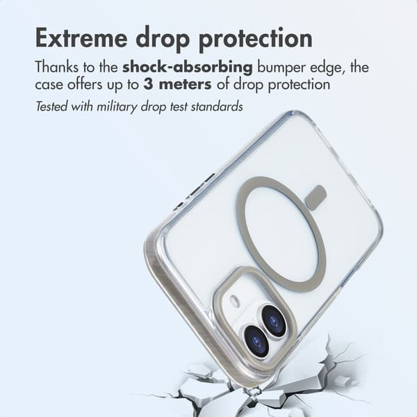 imoshion Combat MagSafe Baksida för Apple iPhone 17 - Grå