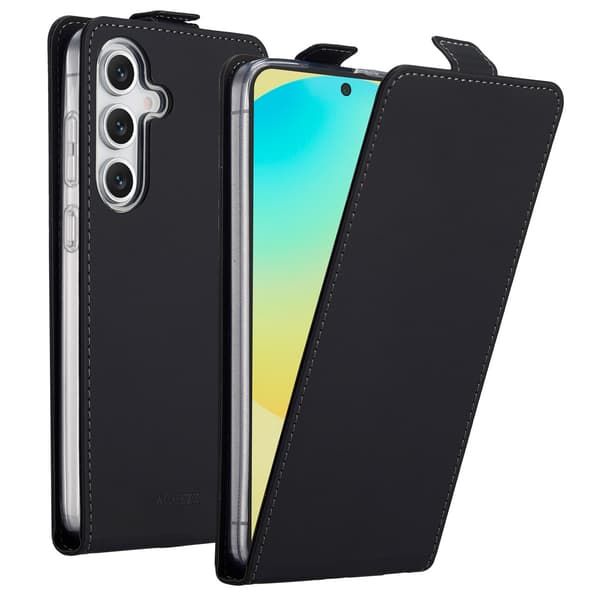 Accezz Flip-etui til Samsung Galaxy S25 FE - Sort