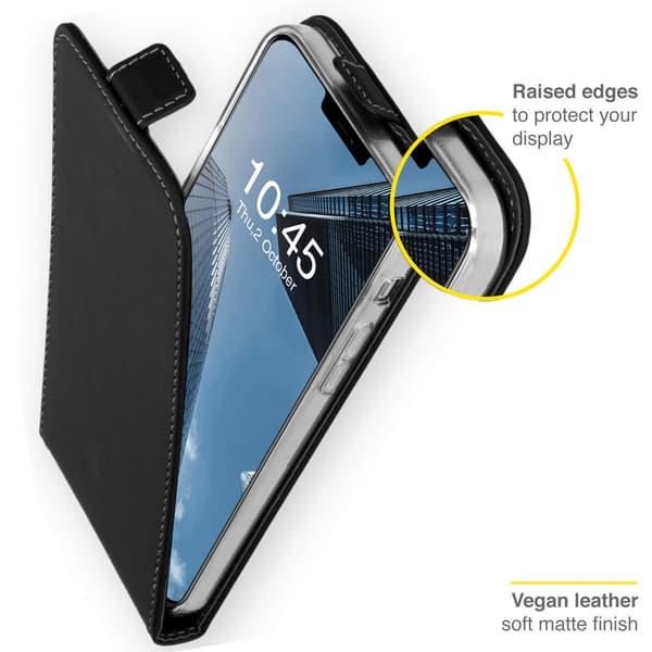 Accezz Flipfodral för Apple iPhone 13 Pro - Svart