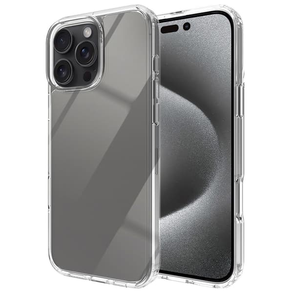 Accezz Xtreme Impact Baksida för Apple iPhone 16 Pro Max - Transparent