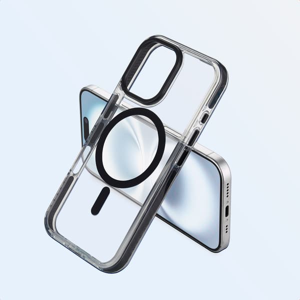 imoshion Combat MagSafe bagsidecover til Apple iPhone 16 - Sort