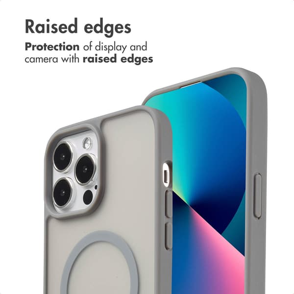 imoshion Color Guard bagside-cover MagSafe til Apple iPhone 13 Pro Max - Grå