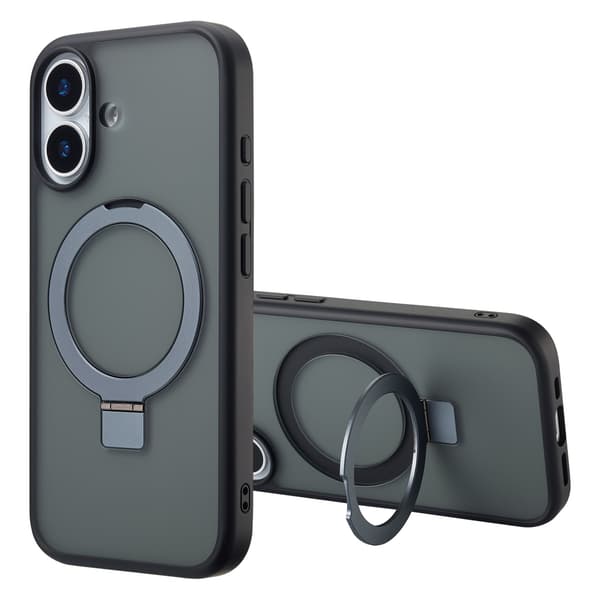 Accezz Ringstativ Baksida med MagSafe för Apple iPhone 17 - Svart
