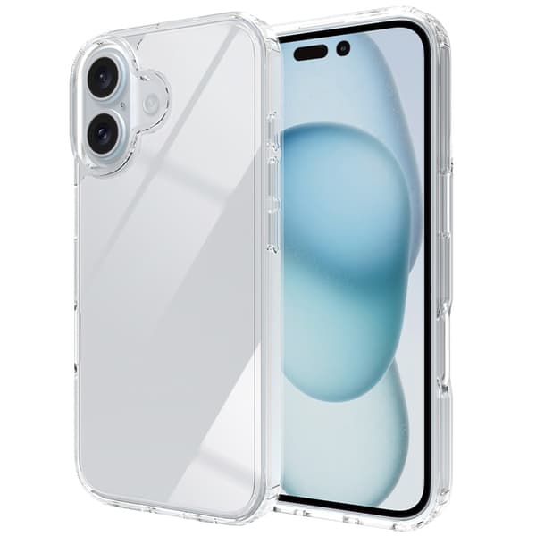 Accezz Xtreme Impact bagside-cover til Apple iPhone 16 - Transparent