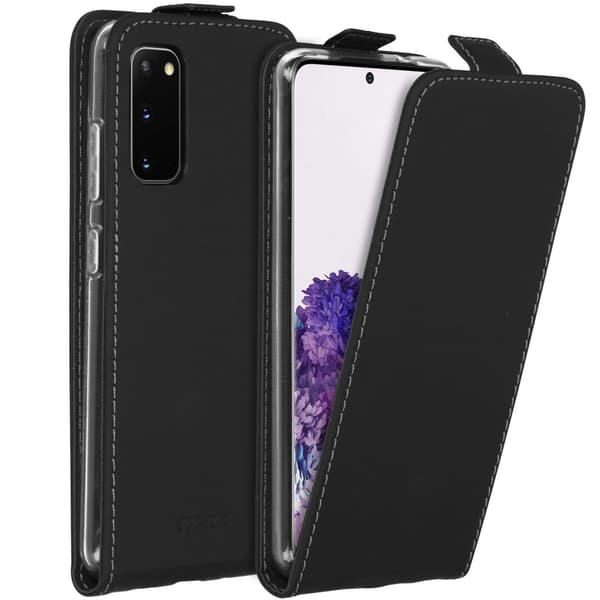 Accezz Flip-etui til Samsung Galaxy S20 - Sort