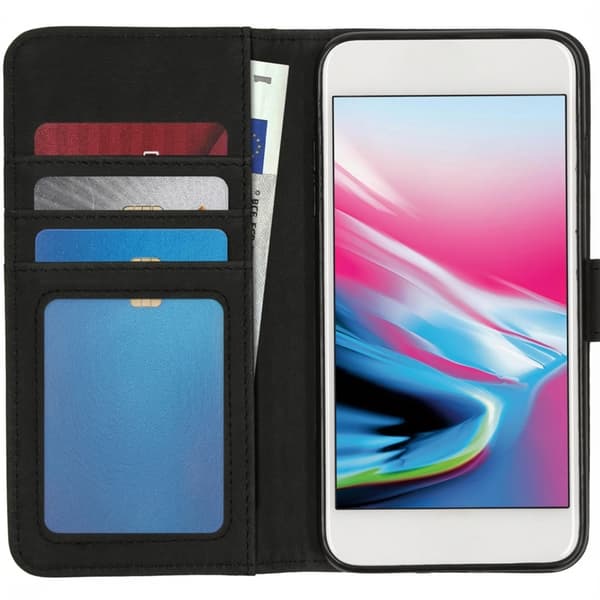 imoshion Luksus bogomslag til Apple iPhone 8 Plus / 7 Plus - Sort
