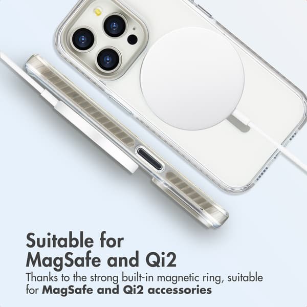 imoshion Combat MagSafe Baksida för Apple iPhone 15 Pro - Grå