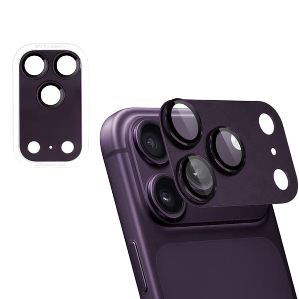 imoshion Kameraskydd glas 2-packför Apple iPhone 18 Pro Max - Plum