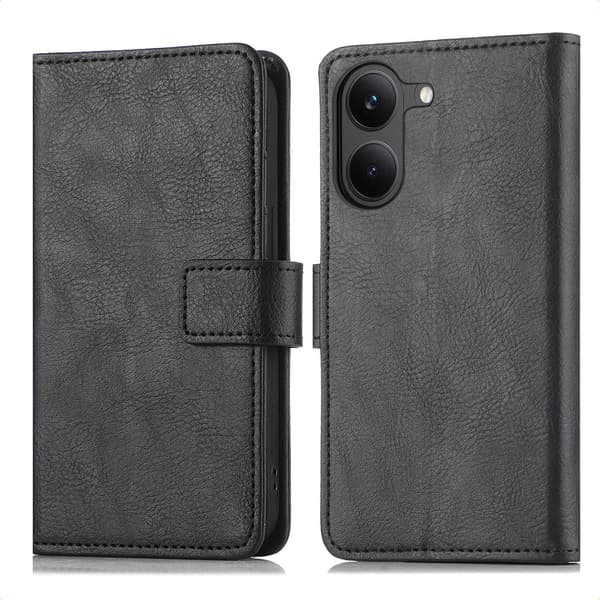 Luksus bogomslag til Xiaomi Poco X8 Pro - Sort