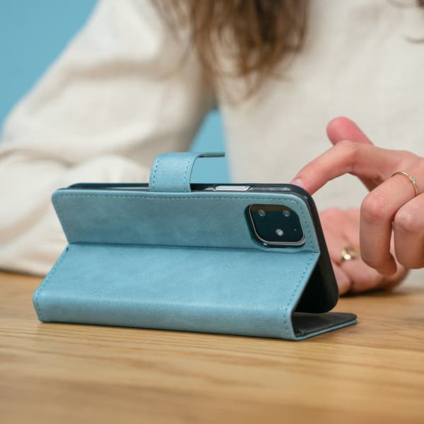 imoshion Luksus bogomslag til Apple iPhone 8 Plus / 7 Plus - Lyseblå