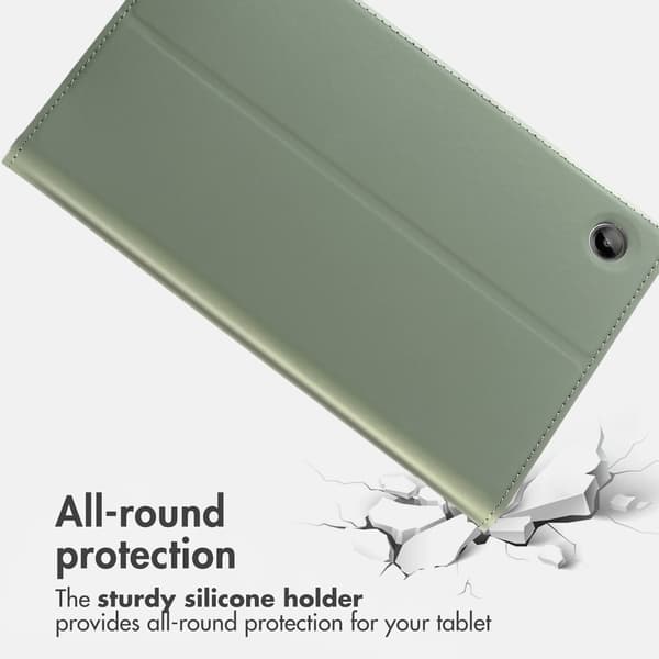 Accezz Classic tablet-etui til Samsung Galaxy Tab A11 Plus - Grøn